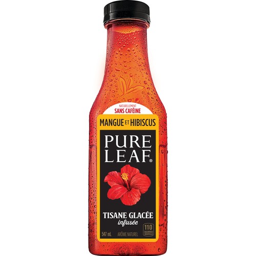 Pure Leaf Iced Tea Caffeine Free Mango Hibiscus 547 ml (bottle)