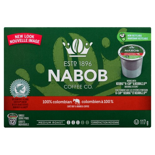 Nabob 100% Arabica Coffee Colombian 117 g