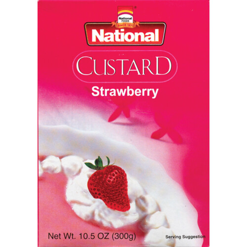 National Custard Powder Strawberry 300 g