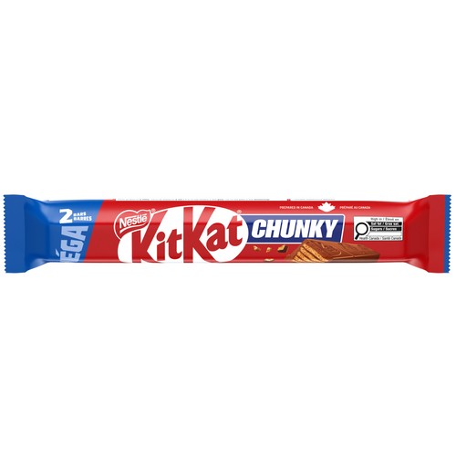 Kit Kat Chunky Wafer Bars Milk Chocolate King Size 2 Pack 85 g
