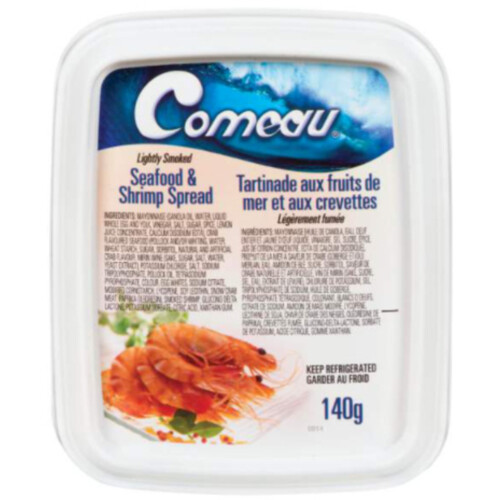 Comeau Spread Shrimp And Seafood 140 g