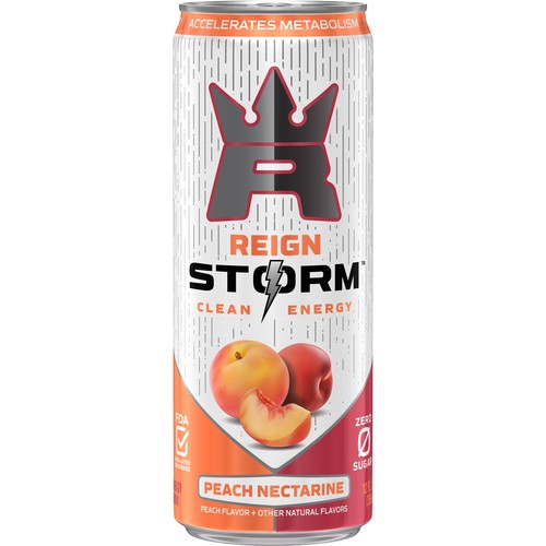 Reign Storm Energy Drink Peach Nectarine 355 ml (can)