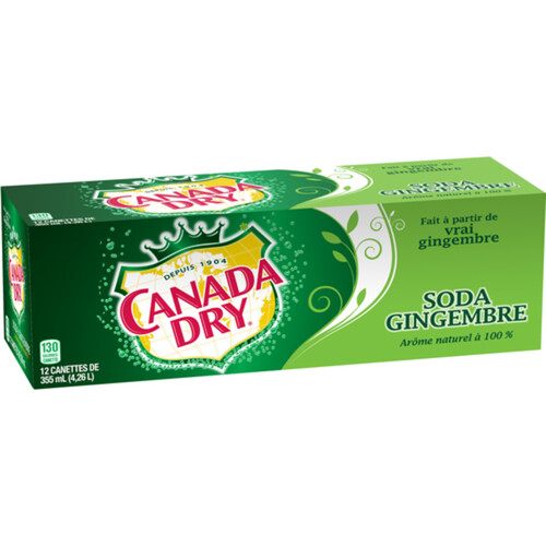Canada Dry Ginger Ale 12 x 355 ml (cans)