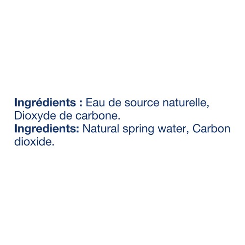Montellier Carbonated Natural Spring Water 10 x 355 ml (cans)