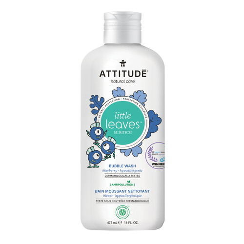 Attitude Little Leaves Bubble Bath Blueberry 473 ml