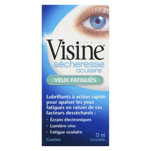 Visine Tired Relief Eye Drops 15 ml