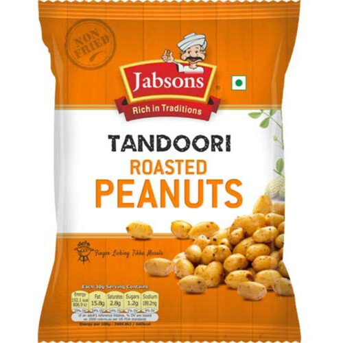 Jabsons Tandoori Roasted Peanuts 140 g