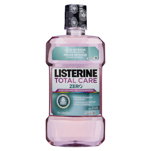Listerine Total Care Alcohol Free Zero Mouthwash 1 L