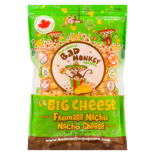 Bad Monkey Popcorn Le Big Cheese 300 g