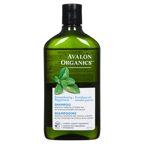 Avalon Organics Strengthening Shampoo Peppermint 325 ml