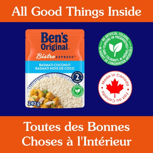 Ben's Original Bistro Express Rice Side Dish Coconut Flavoured 240 g