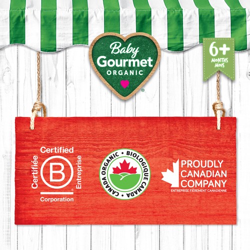 Baby Gourmet Organic Puree Old Fashioned Apple Crisp 128 ml