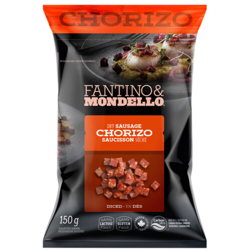 Fantino & Mondello Deli Diced Dry Sausage Chorizo 150 g