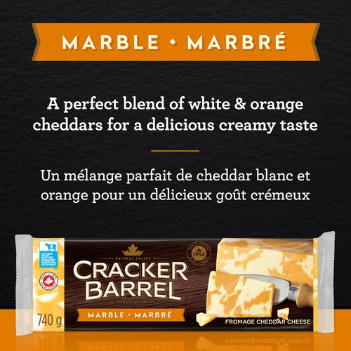 Cracker Barrel Cheese Marble 740 g