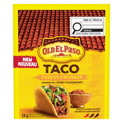 Old El Paso Taco Seasoning Mix Cheesy 24 g