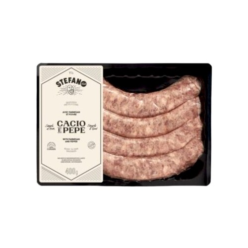 Stefano Sausages Cacio E Pepe 400 g