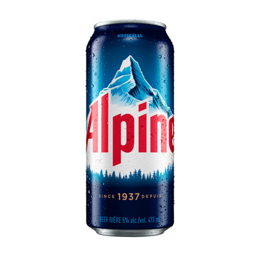 Alpine Beer Lager 5% Alcohol 473 ml (can)