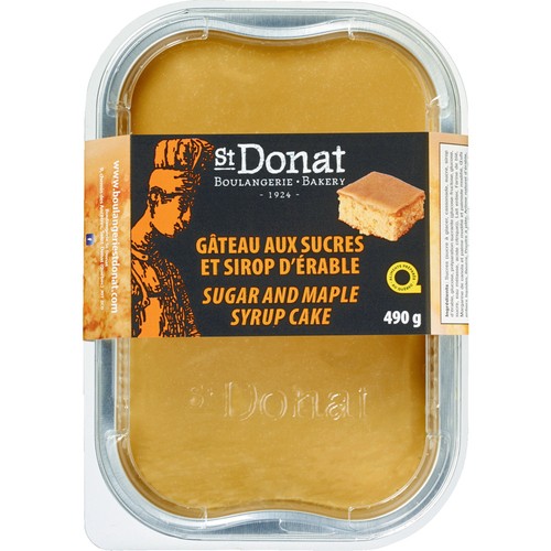 Boulangerie St-Donat Rectangle Cake Sugar & Maple Syrup 490 g