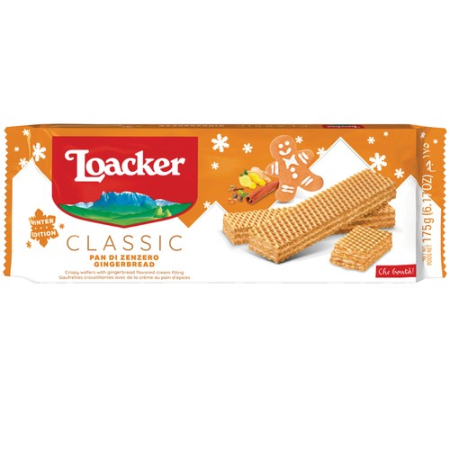 Loacker Wafers Gingerbread 175 g
