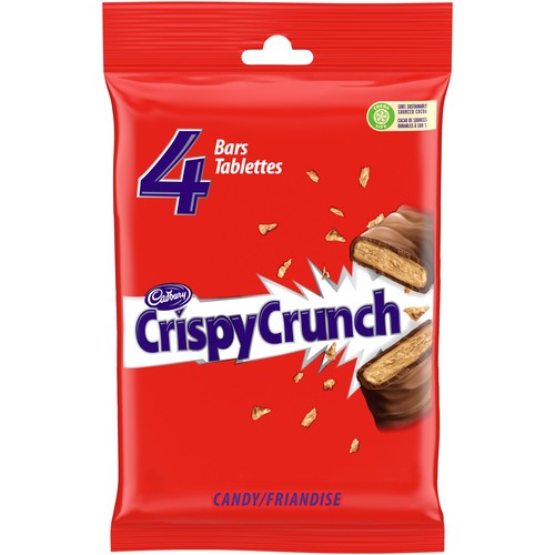 Cadbury Chocolate Bar Crispy Crunch Multipack 192 g