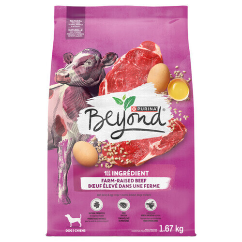 Beyond Dry Dog Food Simply Farm-Raised Beef & Barley 1.67 kg