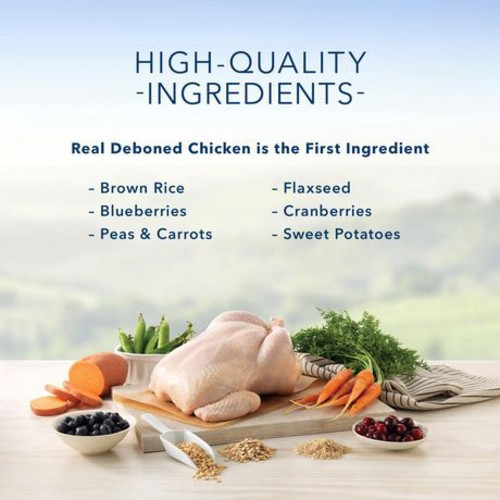 Blue Buffalo Dog Food Small Breed Adult Life Protection Formula Chicken & Brown Rice 4.5 kg
