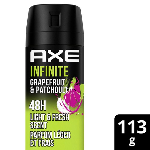 Axe Infinite Deodorant Body Spray Grapefruit & Patchouli 113 g