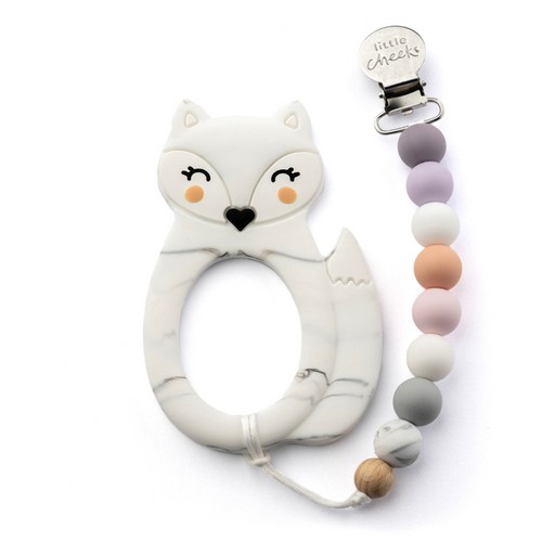 Little Cheeks Teether Clip 1 EA