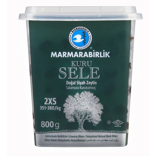 Marmarabirlik 2XS Extra Pet Black Olives 800 g
