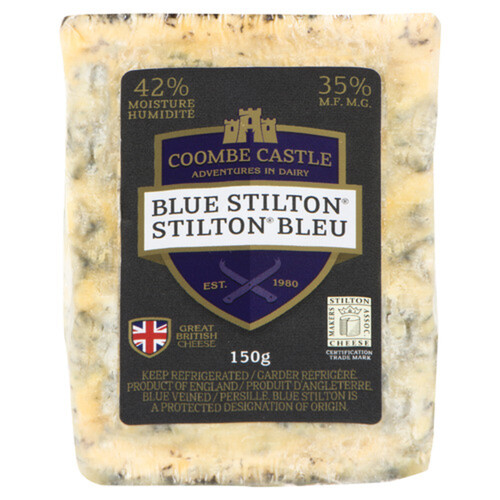 Coombe Castle Cheese Wedge Royal Blue Stilton 150 g