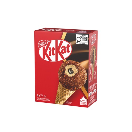 Kit Kat Cones Frozen Dessert 4 x 135 ml