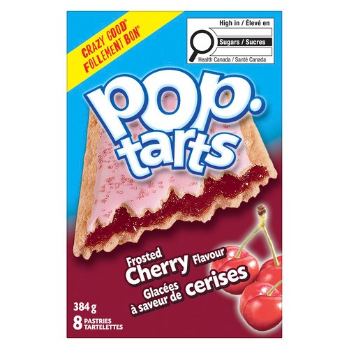 Kellogg's Pop Tarts Frosted Cherry 8 x 48 g