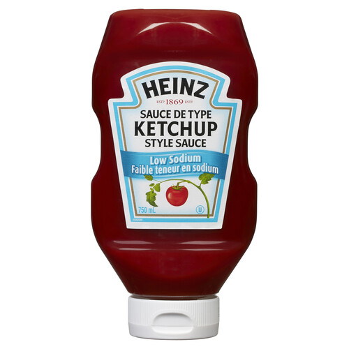 Heinz Tomato Ketchup Low Sodium 750 ml