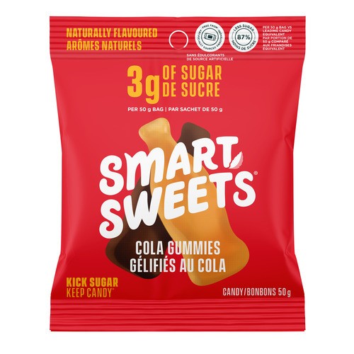 SmartSweets Candy Cola Gummies 50 g