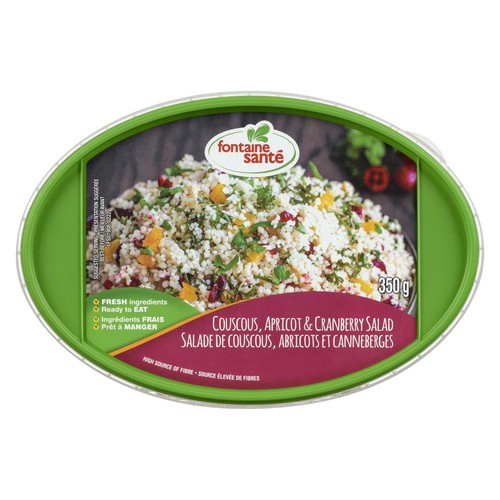Fontaine Santé Salad Apricots Couscous & Cranberry 350 g