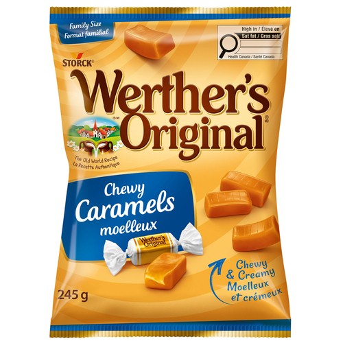 Werther's Original Candy Chewy Caramels 245 g