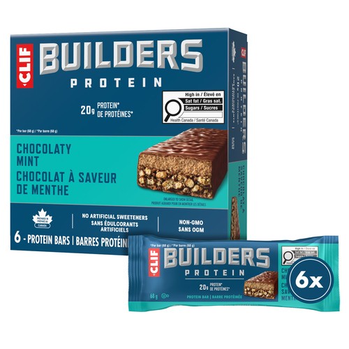 Builders Protein Bars Chocolate Mint 6 x 68 g