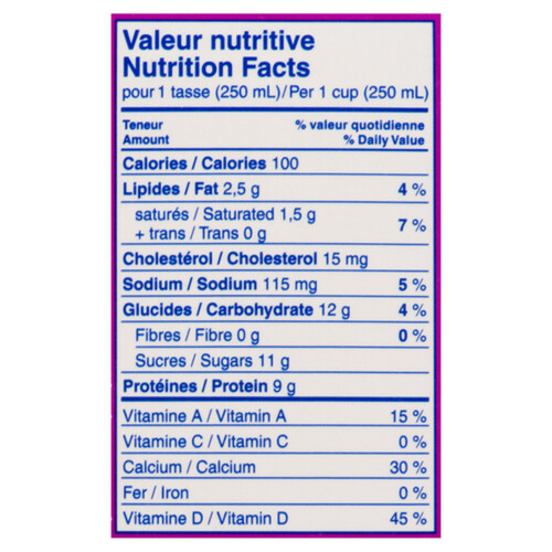 Québon 1% Milk 2 L