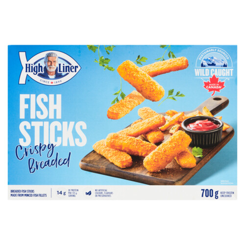 High Liner Frozen Fish Sticks Crispy Breaded 700 g