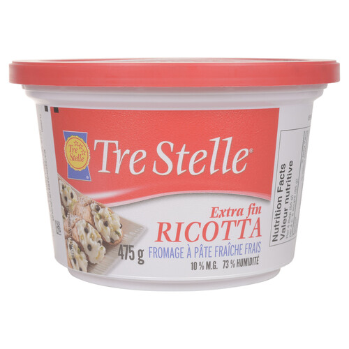 Tre Stelle Extra Smooth Ricotta Cheese 475 g