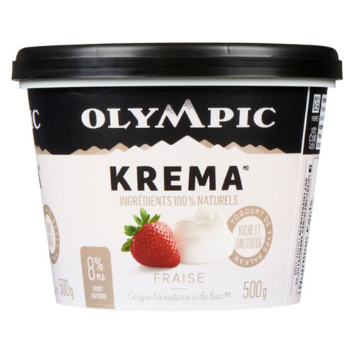 Olympic Krema Yogurt Strawberry 8% 500 g