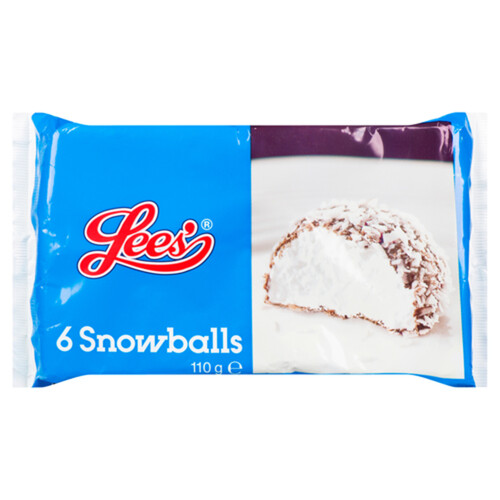 Lees Family Pack Snowballs 110 g