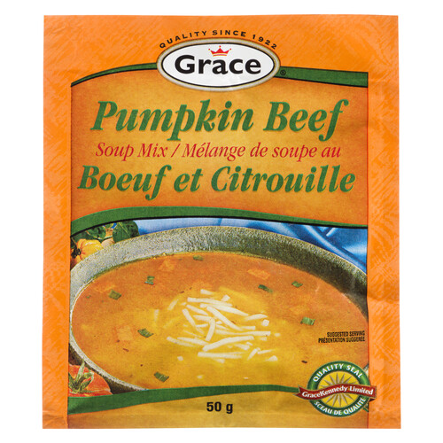 Grace Pumpkin Beef Soup Mix 50 g