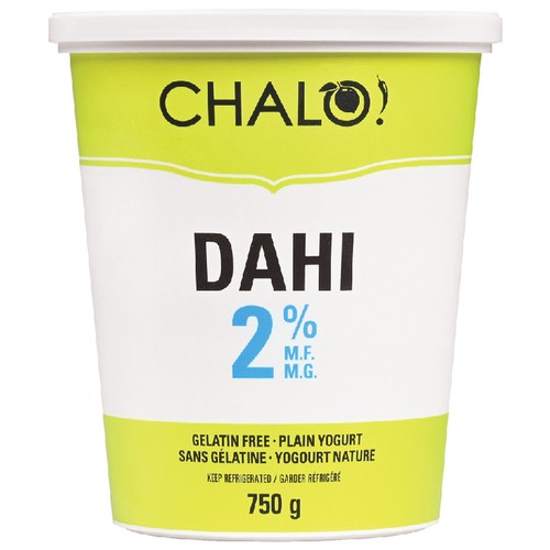 Chalo! Dahi 2.0% Yogurt Plain 750 g