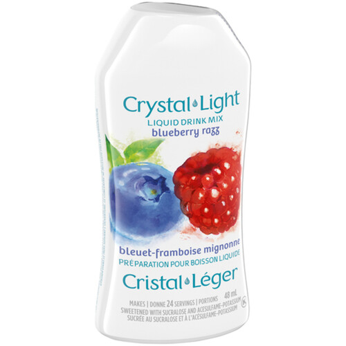 Crystal Light Liquid Drink Mix Blueberry Razz 48 ml