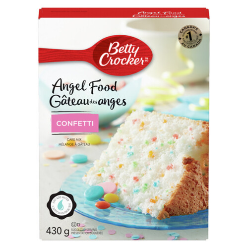 Betty Crocker Angel Food Cake Mix Confetti 430 g