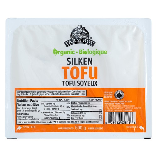 Farm Boy Organic Tofu Silken 500 g