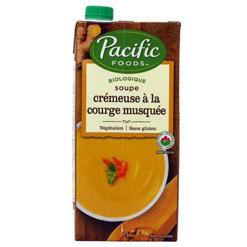 Pacific Foods Gluten-Free Organic Soup Butternut Squash 1 L