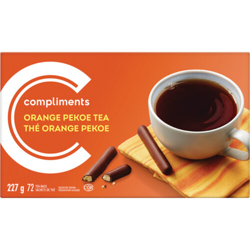 Compliments Tea Orange Pekoe 72 Bags