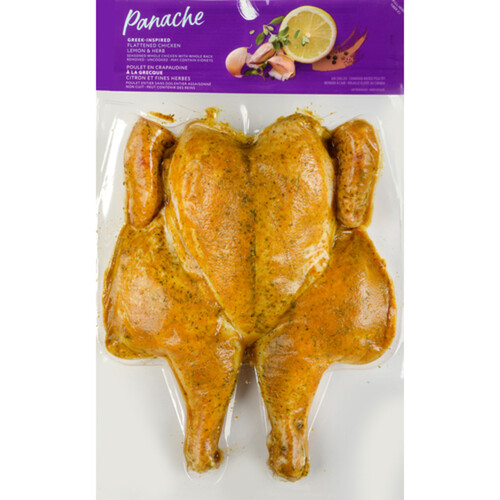 Panache Chicken Flattened Greek Style Lemon & Herb 1.3 kg
